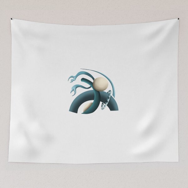 Item preview, Tokito muichiro demonslayer Flowing Abstract designed and sold by Dospart.