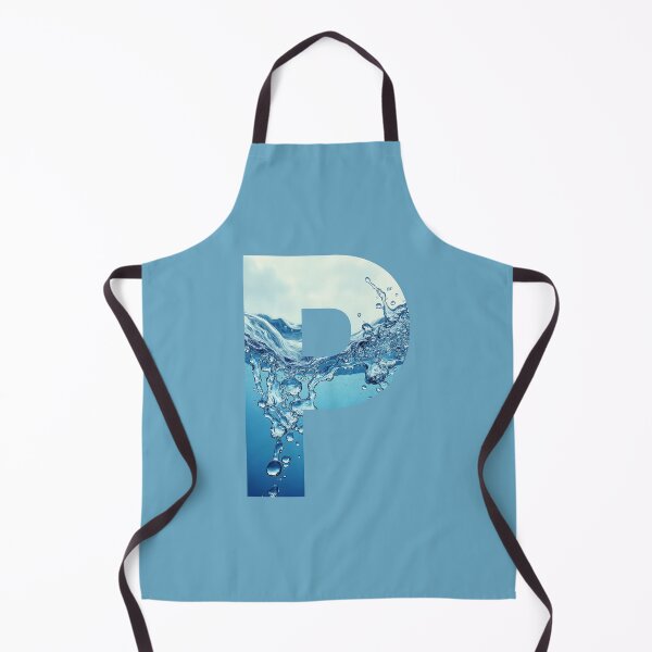 Item preview, Water Monogram Letter P with Splash designed and sold by rustyroofco.