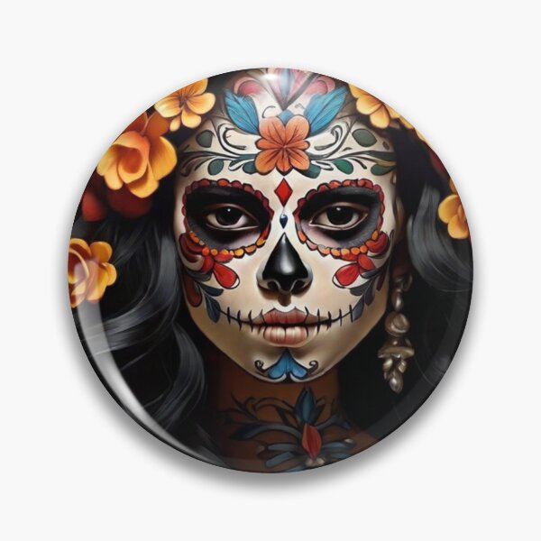 Item preview, Beauty of the Dead; Dia de los Muertos; Mexico; designed and sold by StickerApe.