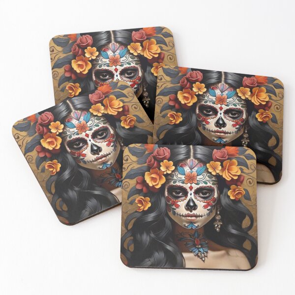Item preview, Beauty of the Dead; Dia de los Muertos; Mexico; designed and sold by StickerApe.