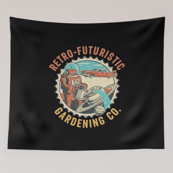 Item preview, Retro-Futuristic Gardening Co. designed and sold by Imagequest.