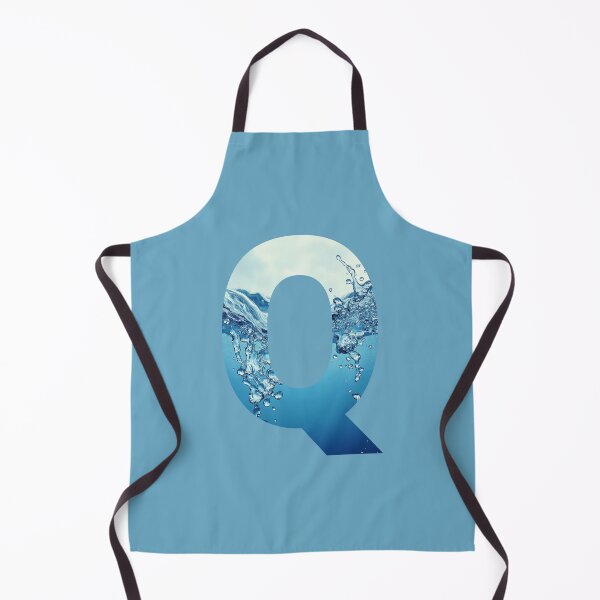 Item preview, Water Monogram Letter Q with Splash designed and sold by rustyroofco.