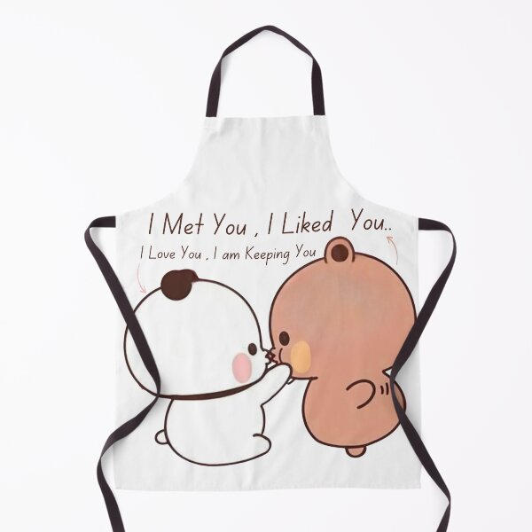 Item preview, I Met You iLiked You I Love You i am Keeping You Bear and Panda Bubu Dudu Balloon Bear Love Life Story 2026 designed and sold by DaresToDream.