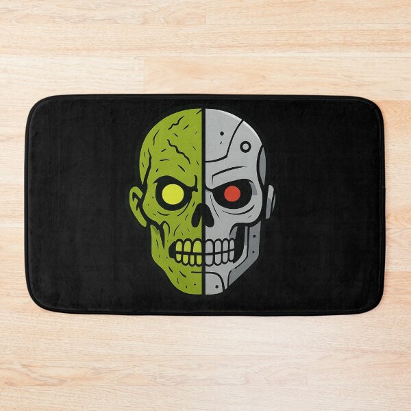 Item preview, Half Zombie, Half Cyborg – Horror Tech Hybrid designed and sold by NoRestDesigns.