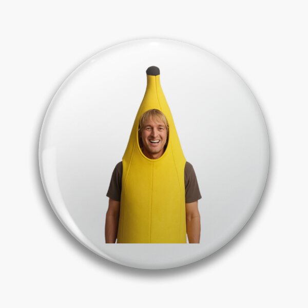 Item preview, Banana owen wilson funny weird prank meme cute happy christmas birthday gift  designed and sold by CheeseBlueprint.