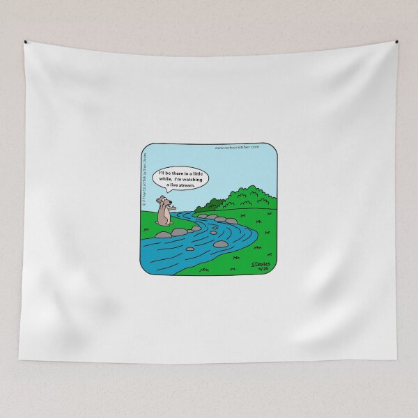 Item preview, Bear live streaming designed and sold by CartoonistSheri.