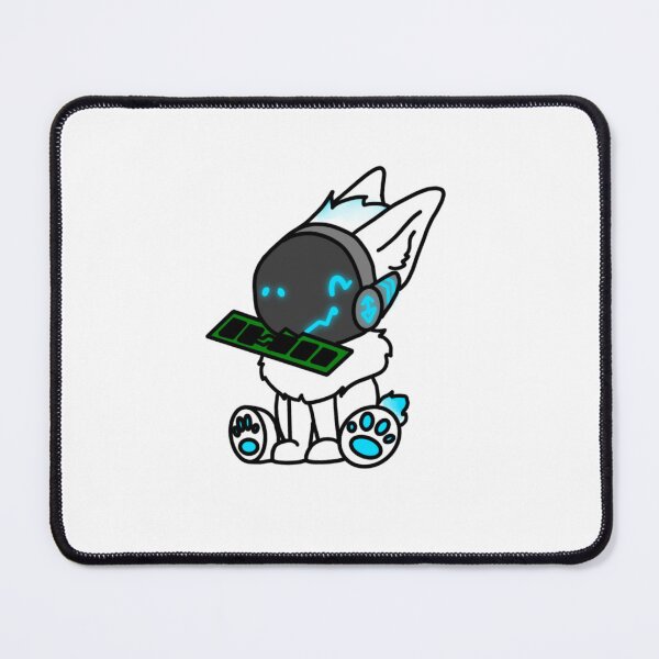 Item preview, Yummy RAM protogen sticker designed and sold by Everest_Fluff.