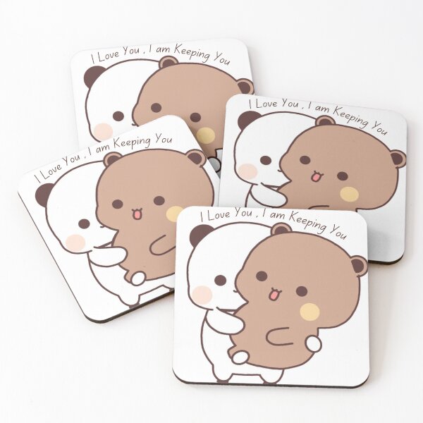 Item preview, I Love You i am Keeping You Bear and Panda Bubu Dudu Balloon Bear Love Life Story 2026 designed and sold by DaresToDream.