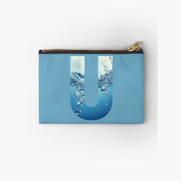 Item preview, Water Monogram Letter U with Splash designed and sold by rustyroofco.