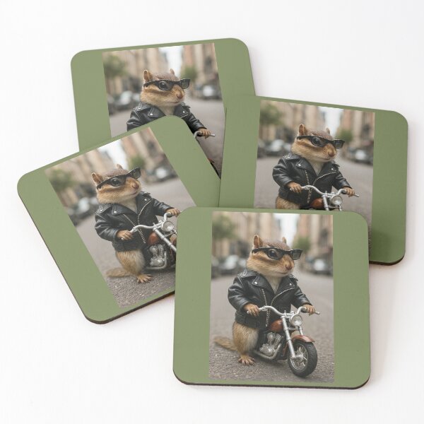Item preview, Motorcycle Chipmunk designed and sold by Tridentulus.