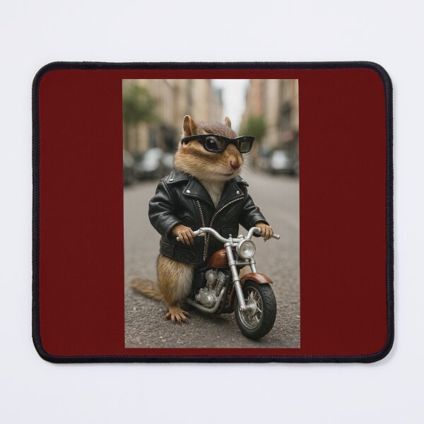 Item preview, Motorcycle Chipmunk designed and sold by Tridentulus.