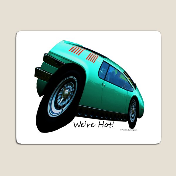 Imaginative Extreme Car Art Magnet