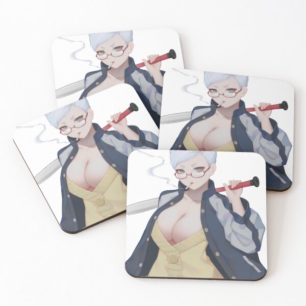 Item preview, Anime Seiko Ayase Dandadan Casual Repose Smoking Attitude designed and sold by earlobejerk.