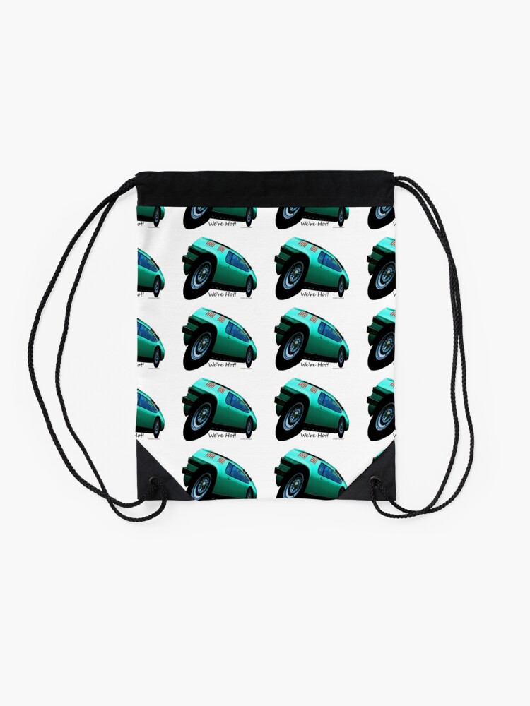 Thumbnail 2 of 3, Drawstring Bag, Imaginative Extreme Car Art designed and sold by Photoart4U.