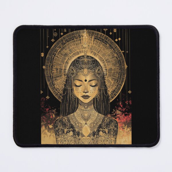 Item preview, Temple Goddess in Meditation designed and sold by LabMandala.