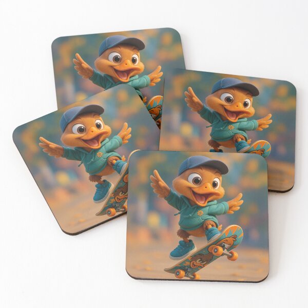 Item preview, Skater Fulvous Whistling Duck designed and sold by Sillytoe.