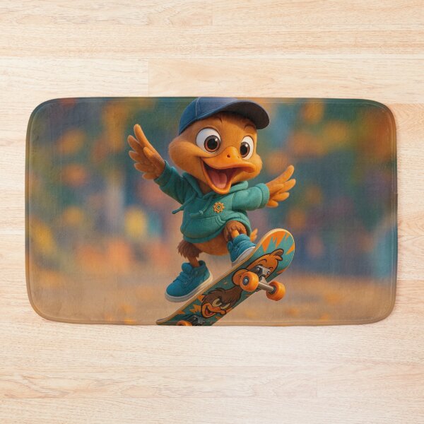 Item preview, Skater Fulvous Whistling Duck designed and sold by Sillytoe.