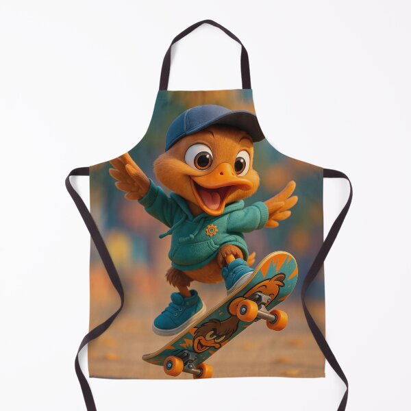Item preview, Skater Fulvous Whistling Duck designed and sold by Sillytoe.