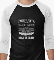 Bartender Funny Definition - T-Shirt Men's Baseball ¾ T-Shirt
