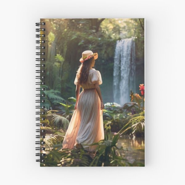Item preview, Victorian Explorer Woman in the Wild Forest designed and sold by BlareBlare.