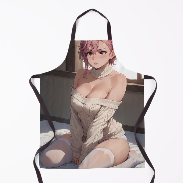 Item preview, Aira Shiratori Dandadan Off-Shoulder Sweater Tender Gaze designed and sold by earlobejerk.