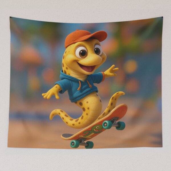 Item preview, Skater Garden Eel designed and sold by Sillytoe.