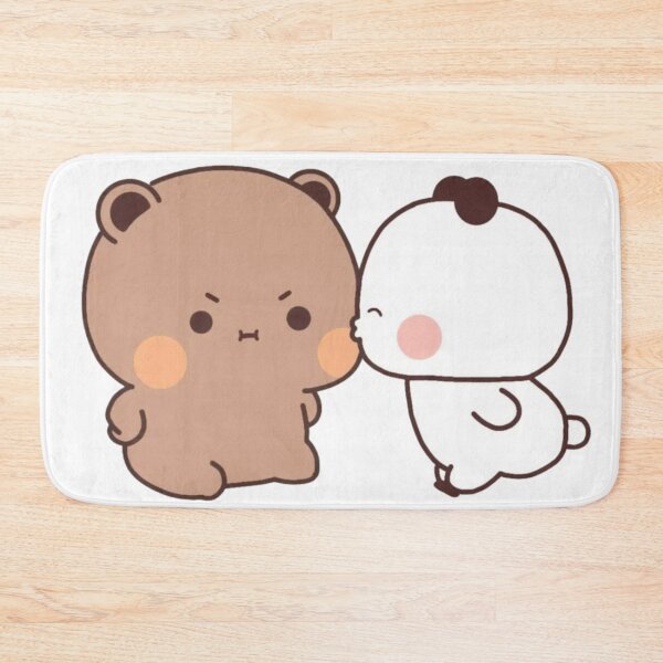 Item preview, Bubu Kissing Angry Dudu Bear and Panda Balloon Bear And Browne True Love Couple 2026 designed and sold by DaresToDream.