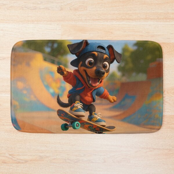 Item preview, Skater German Pinscher designed and sold by Sillytoe.
