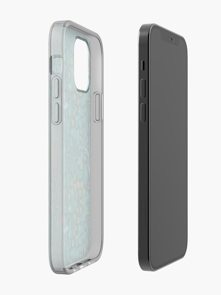 Alternate view of Emerald forest keepers. Fairy woodland creatures. Tree, plants and mushrooms iPhone Case & Cover