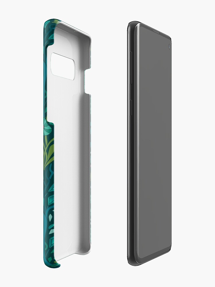 Alternate view of Emerald forest keepers. Fairy woodland creatures. Tree, plants and mushrooms Case & Skin for Samsung Galaxy