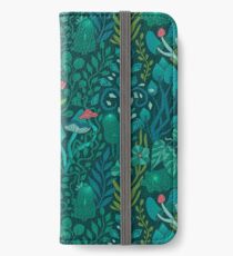 Emerald forest keepers. Fairy woodland creatures. iPhone Wallet/Case/Skin