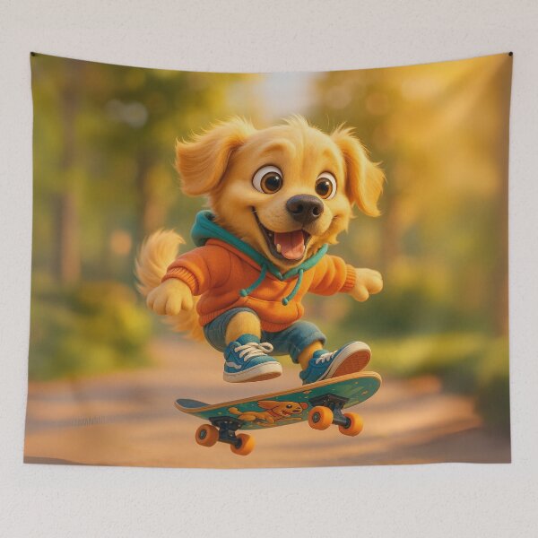 Item preview, Skater German Shepherd Guide designed and sold by Sillytoe.