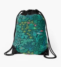Smaragdhüter. Feenwaldwesen. Rucksackbeutel