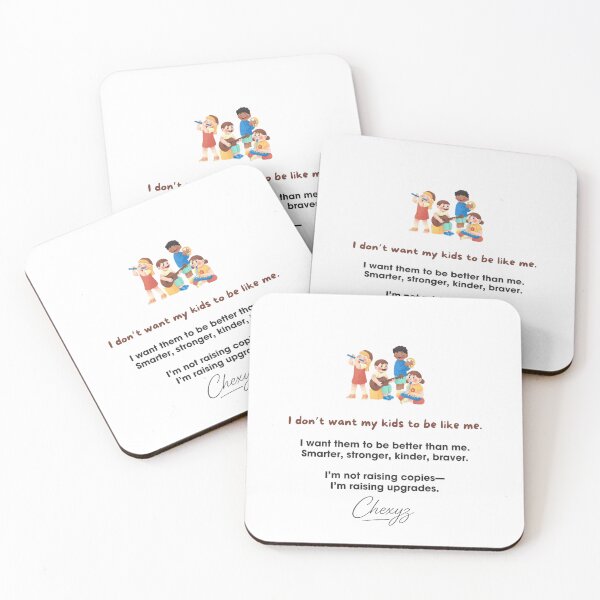 Item preview, Inspiring Parenting Quote Raising Kids to Be Better, Kinder, Stronger designed and sold by Chexyz.