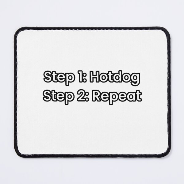 Item preview, Step 1 hotdog food meme minimalist funny love prank weird foodie lover designed and sold by CheeseBlueprint.