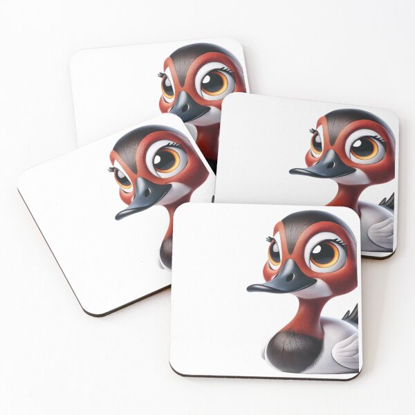 Item preview, Cute Canvasback Duck designed and sold by Sillytoe.