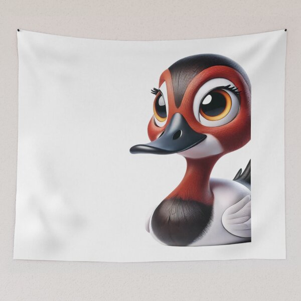 Item preview, Cute Canvasback Duck designed and sold by Sillytoe.