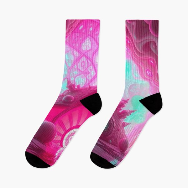 Item preview, Neon Pink Fantasy Portal Scene designed and sold by SassyArtistry.
