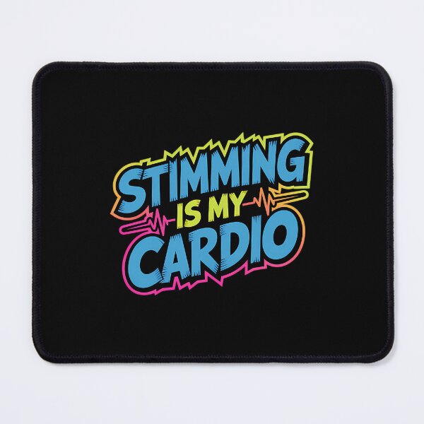 Item preview, Stimming Is My Cardio  Edgy Logo designed and sold by innomaajahs.