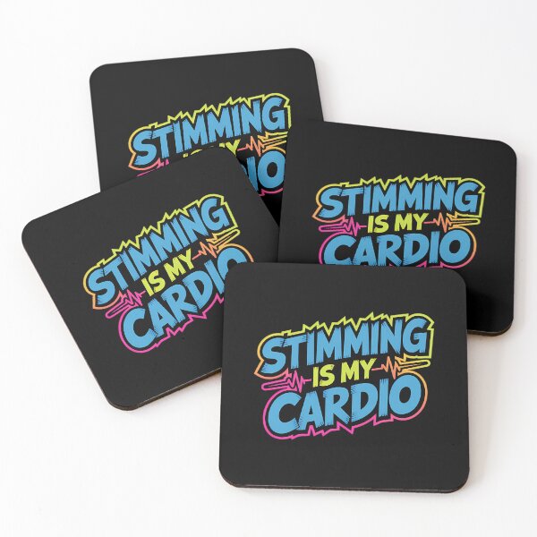 Item preview, Stimming Is My Cardio  Edgy Logo designed and sold by innomaajahs.