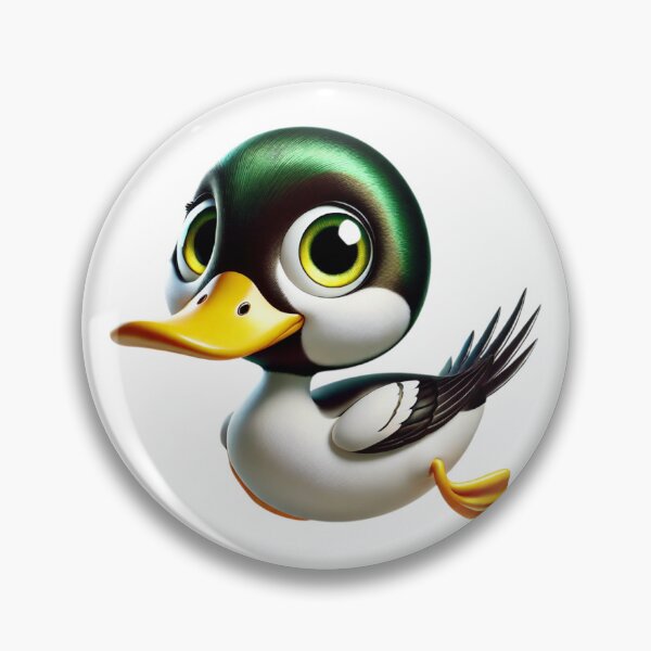 Item preview, Adorable Common Goldeneye Duck designed and sold by Sillytoe.
