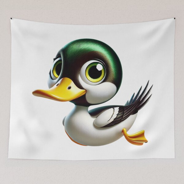 Item preview, Adorable Common Goldeneye Duck designed and sold by Sillytoe.