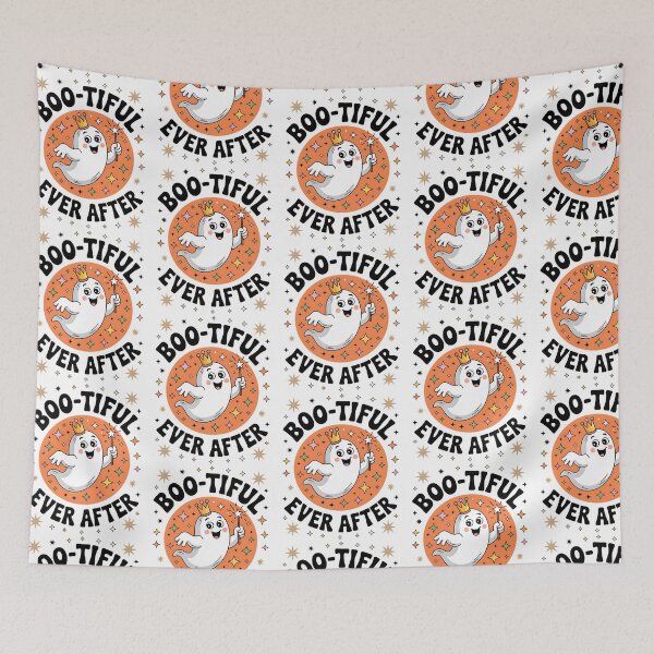 Item preview, Bootiful Ghost – Whimsical Cute Magical Halloween Romance Design designed and sold by Taans-Creation.