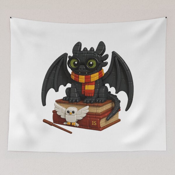 Item preview, Cute Popular Cartoon Vintage Dragon Fantasy Adventure Movie designed and sold by GlennBrachyFas.