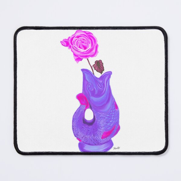 Item preview, Fish Vase 3-Illustration-Purple designed and sold by deblevart.