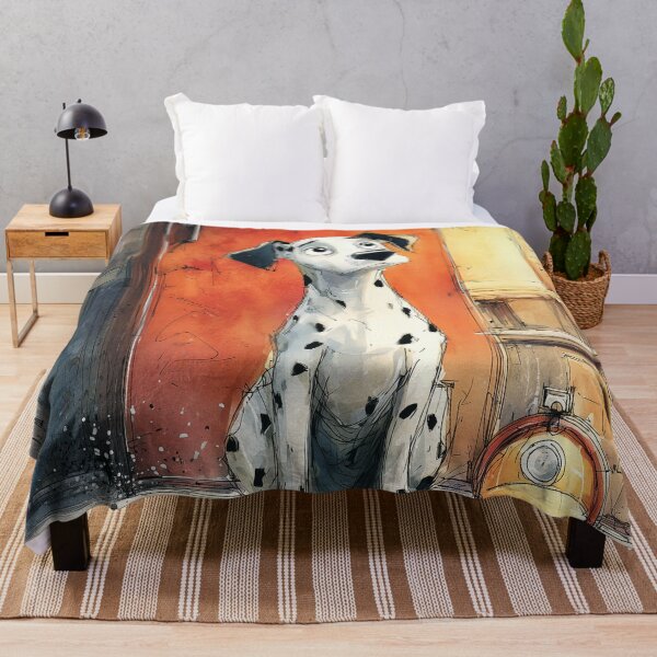 Item preview, Firehouse Watch: Watercolor Dalmatian designed and sold by ArgentoArt.