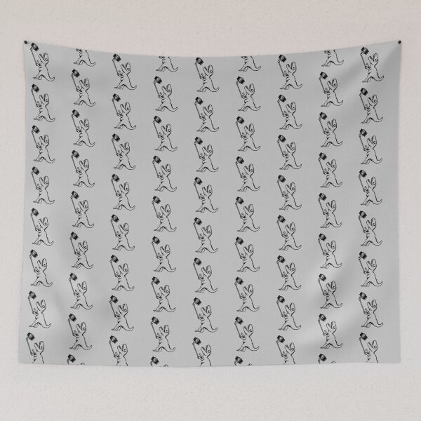 Item preview, T-Rex Selfie Stick Camera Video Social Media Influencer designed and sold by shirt-o-mat.