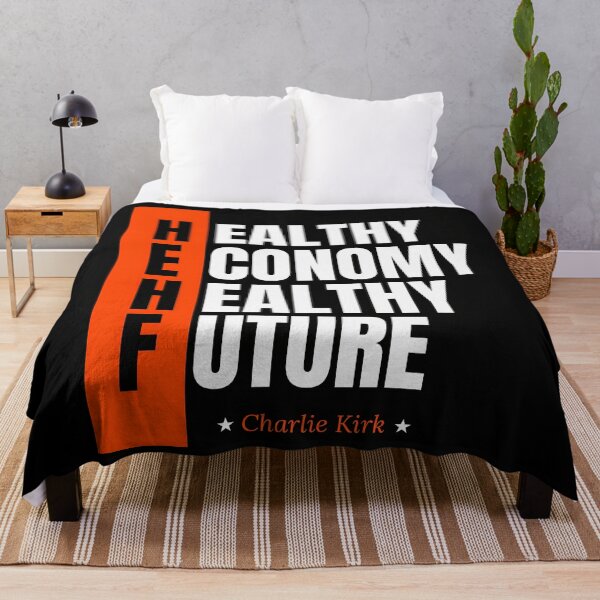 Item preview, Healthy Economy, Healthy Future – Charlie Kirk Tribute designed and sold by NaphDesigns.
