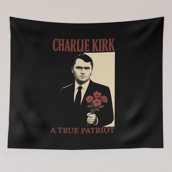 Item preview, Charlie Kirk Un verdadero patriota designed and sold by JeyVel.