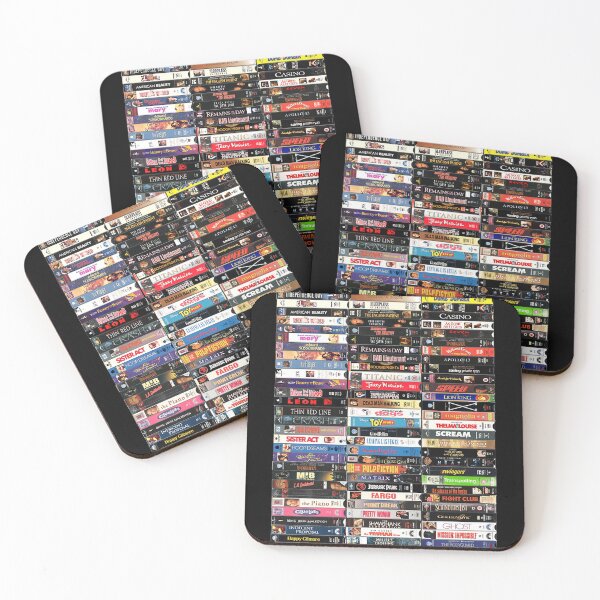 Item preview, Greatest Films Of The1990S - Vintage 90S Vhs Cassette Print designed and sold by MacieBins.